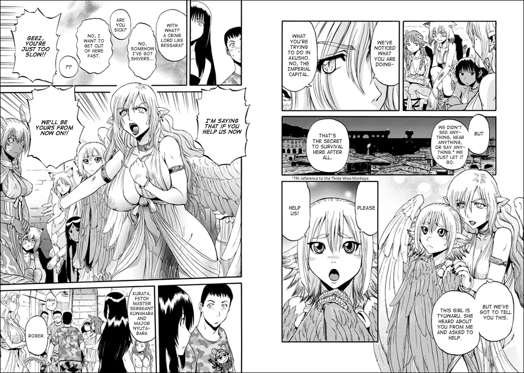 Gate - Jietai Kare no Chi nite, Kaku Tatakeri Chapter 32 15